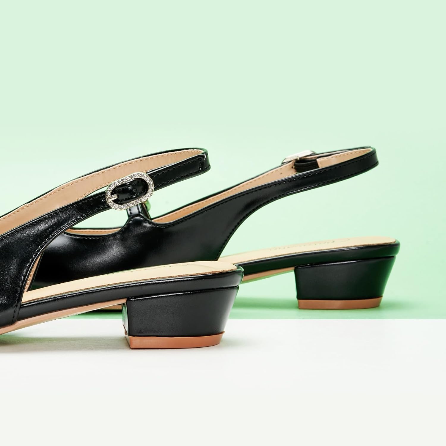 C.Paravano Slingback Flats | Women's Flats | Women's Pumps Low Heels | Dress Shoes Sandals - Image 4