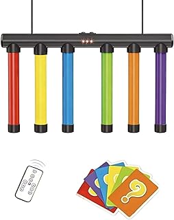 Reflex Drop Sticks - 3 Speeds Reaction Training Equipment | Catching Sticks Game with Remote Control | High-Grade ABS, Adjustable Drop Logic | 315g Lightweight Design | for Family