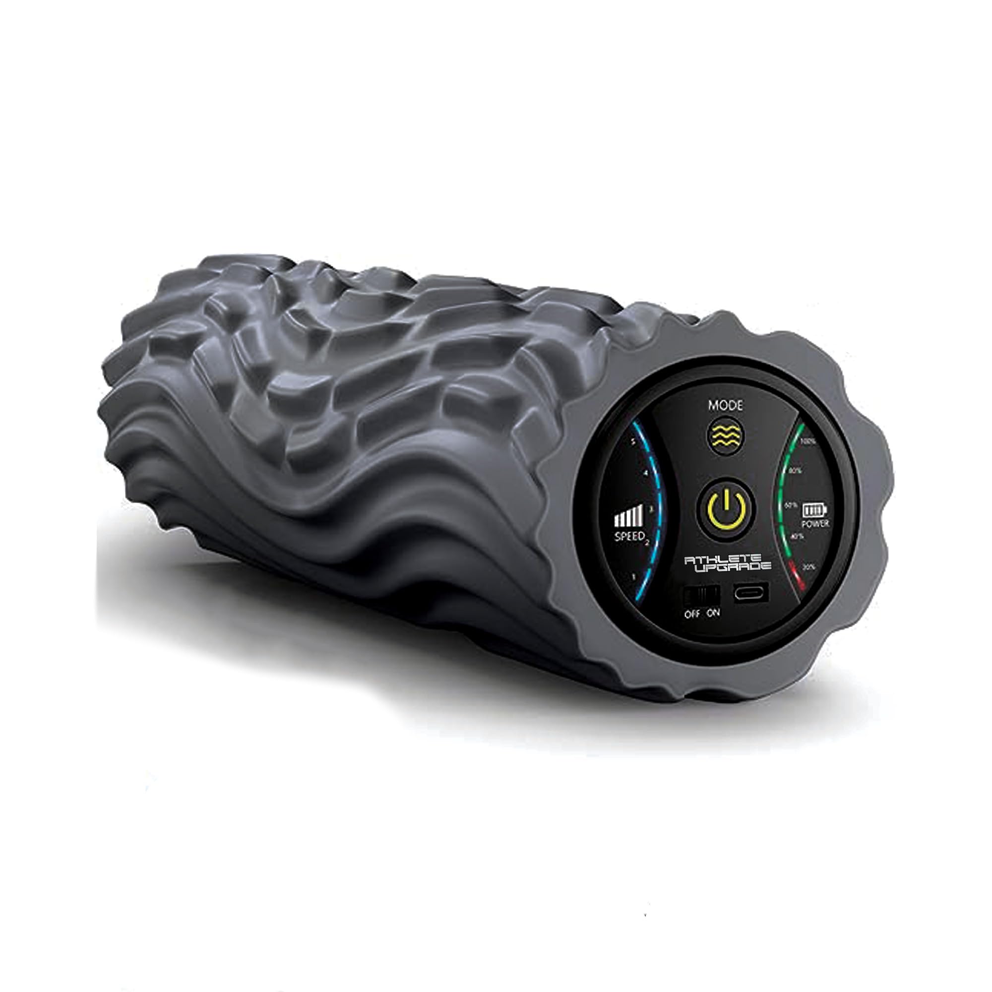 Rullo vibrante professionale athlete upgrade® - massaggio muscolare - professional vibranting foam roller