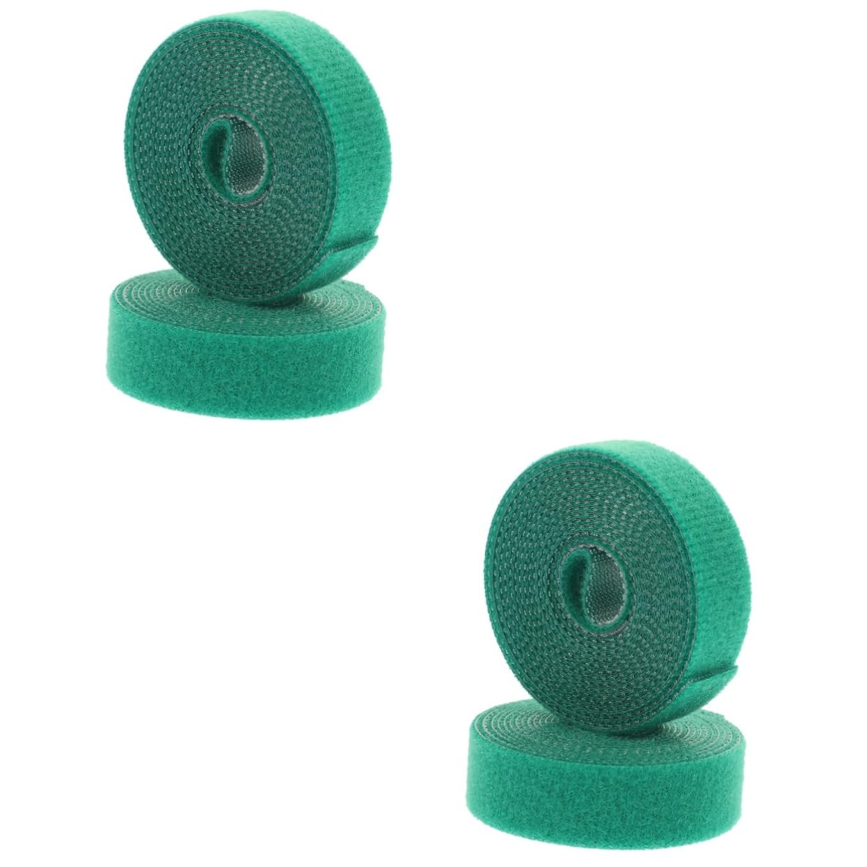 DOITOOL 4 Pz Nastro per Piante da Giardino Greengro Nastro di Rami di Fiori Tirante di Sostegno della Vite Cravatte di Fiori di Vite Vegetali Pianta di Gomma Nylon Elastico Piantina