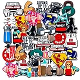 25Pcs Fitness GYM Shoe Charms Fit for Croc Clog Sandals Decoration