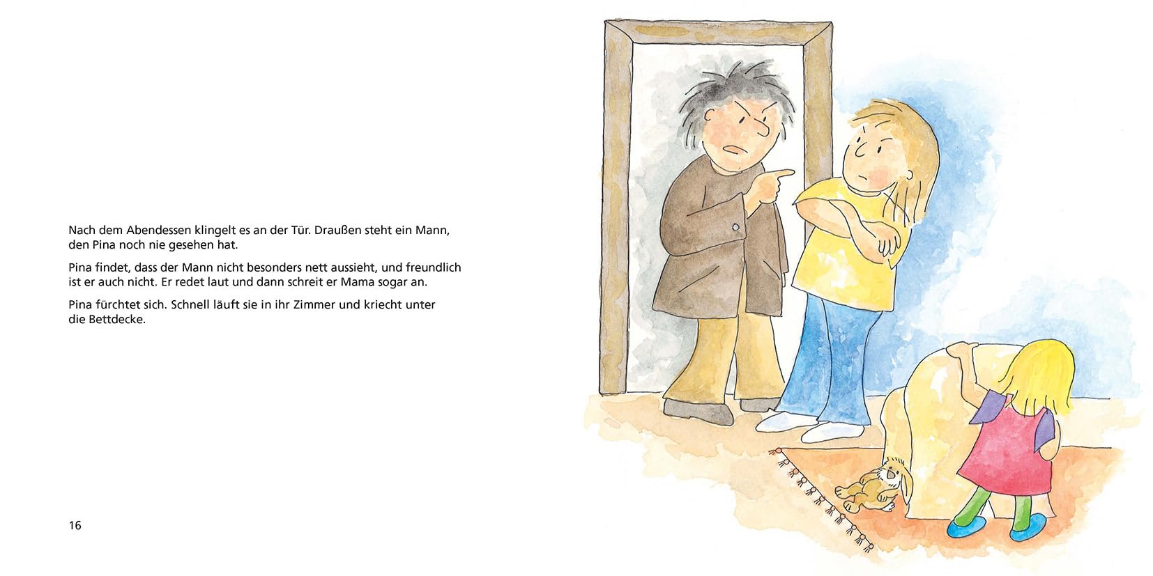 Blumen für Pina. Ein Kinderbuch zum Thema Heroinabhängigkeit. Sucht und Abhängigkeit liebevoll und kindgerecht erklärt, für Kinder ab 5 Jahren