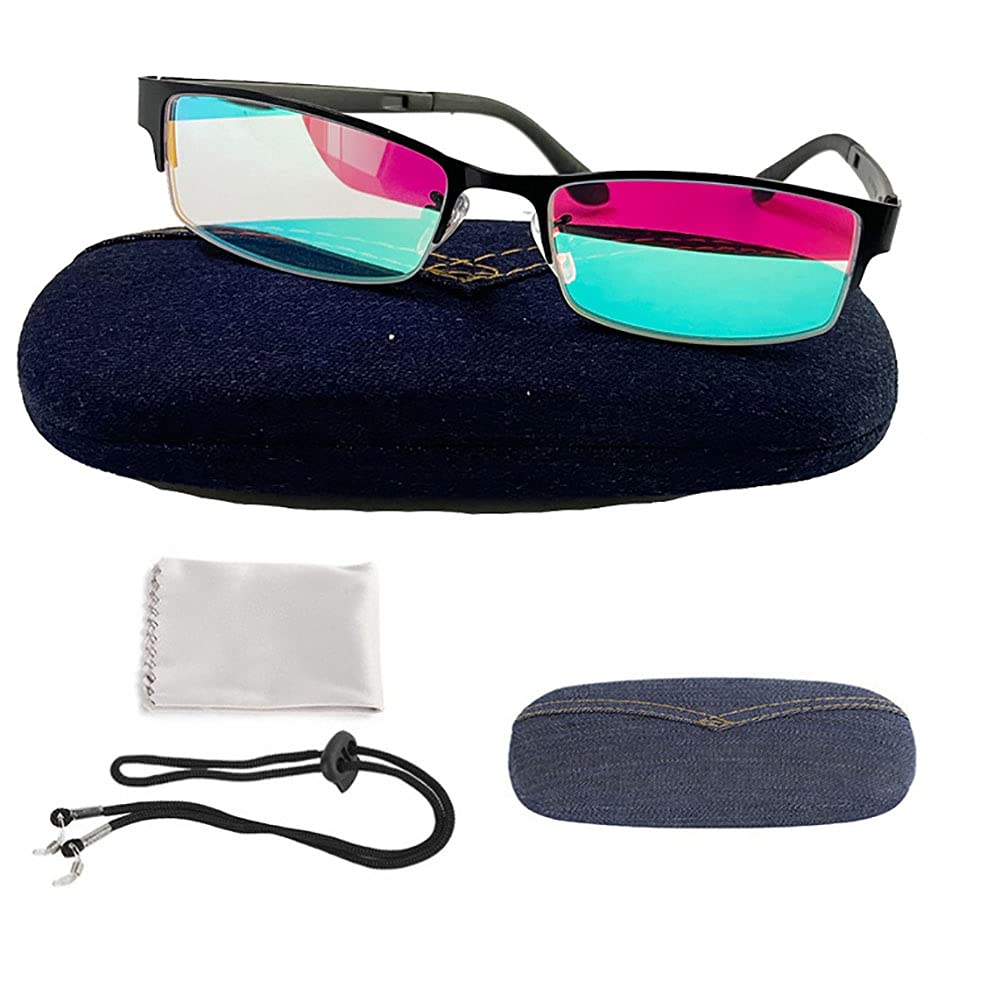 Amazon Co Jp 赤緑色覚異常メガネ 子供用色覚異常メガネ赤緑用色覚異常矯正メガネ 屋外と屋内の両方のすべての色覚異常タイプ用 ドラッグストア