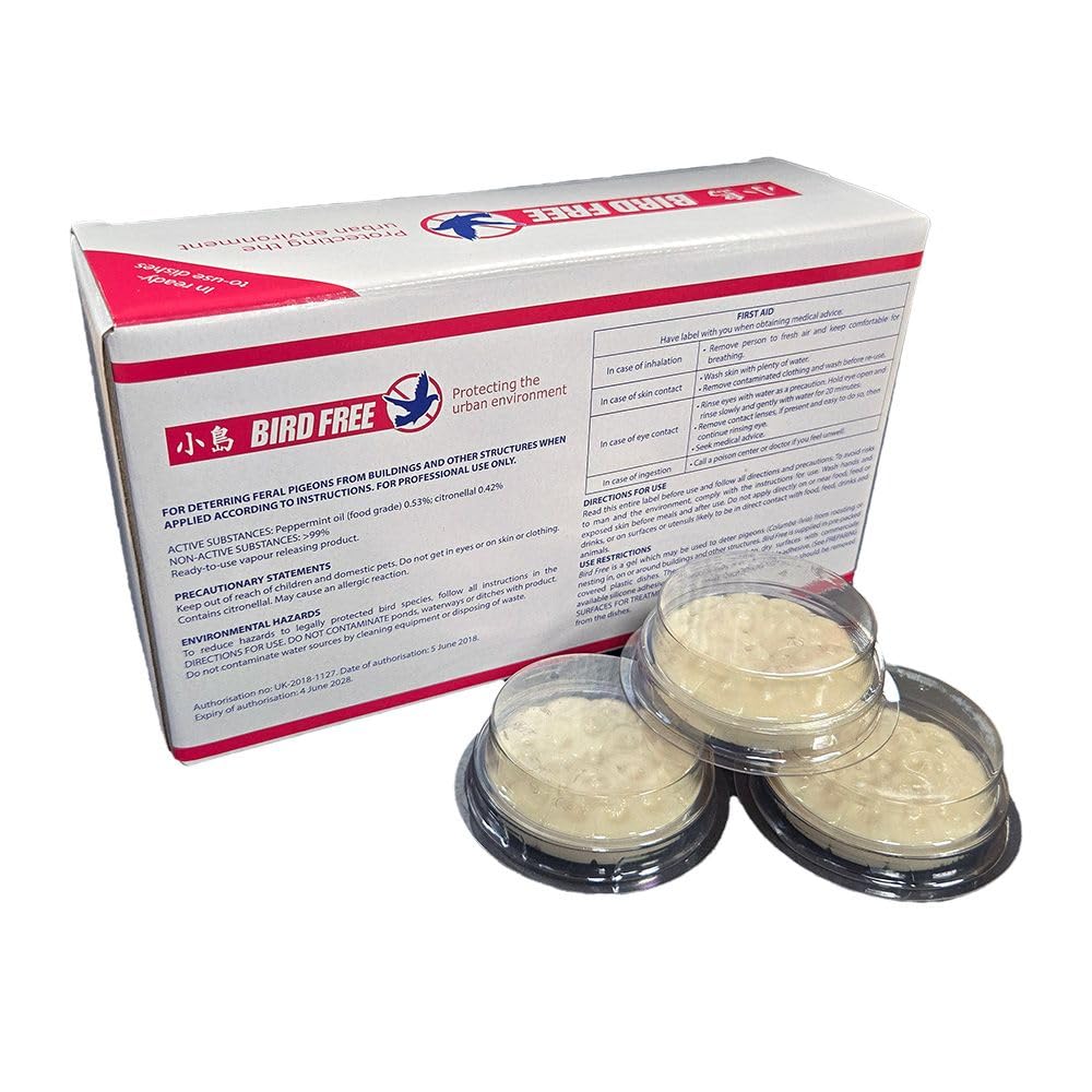 Bird Free ‘Fire Gel’ for Pigeons, Gulls & all Birds