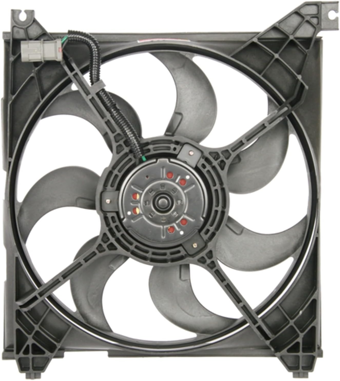 Replacement Engine Cooling Fan Assembly for 2001-2006 Hyundai Santa Fe