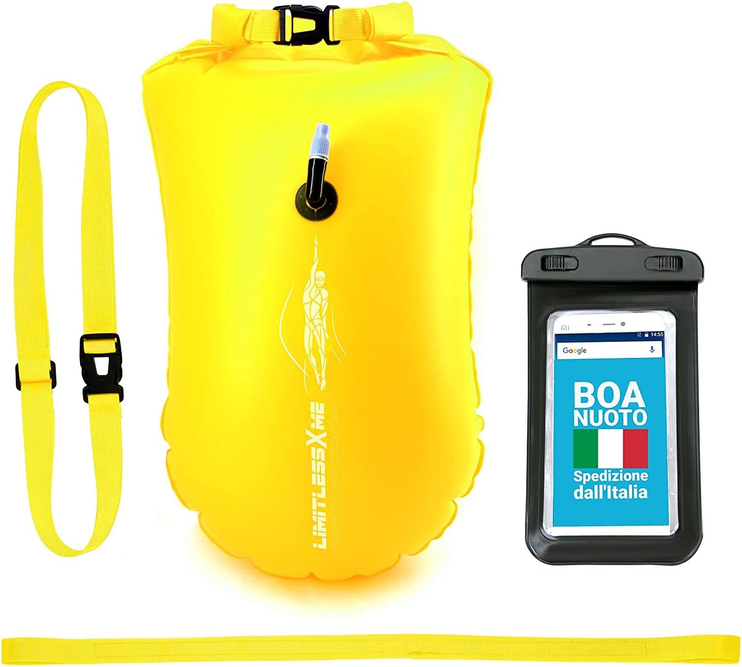 Mute da triathlon a sfera d'acqua