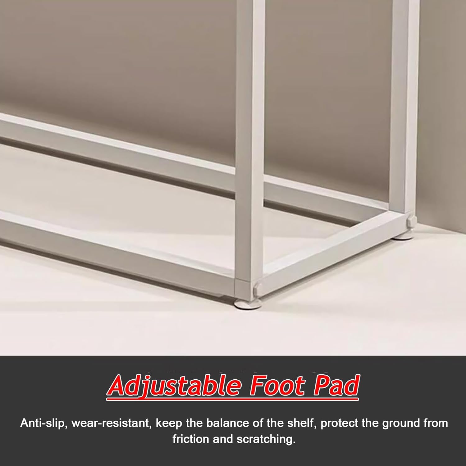 Floor Standing Display Stand,Commercial Belt Display Hanging Holder, Large Capacity Men Waistband/Ties/Socks White Metal Organizer Rack with Removable Hooks, for Closet/L,White-with 30 Hooks