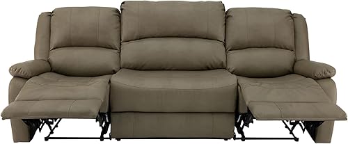 Miniatura 223 de RecPro Charles Collection sofá doble de 67 pulgadas con respaldo reclinable para caravana o cámper, mueble, sillón doble