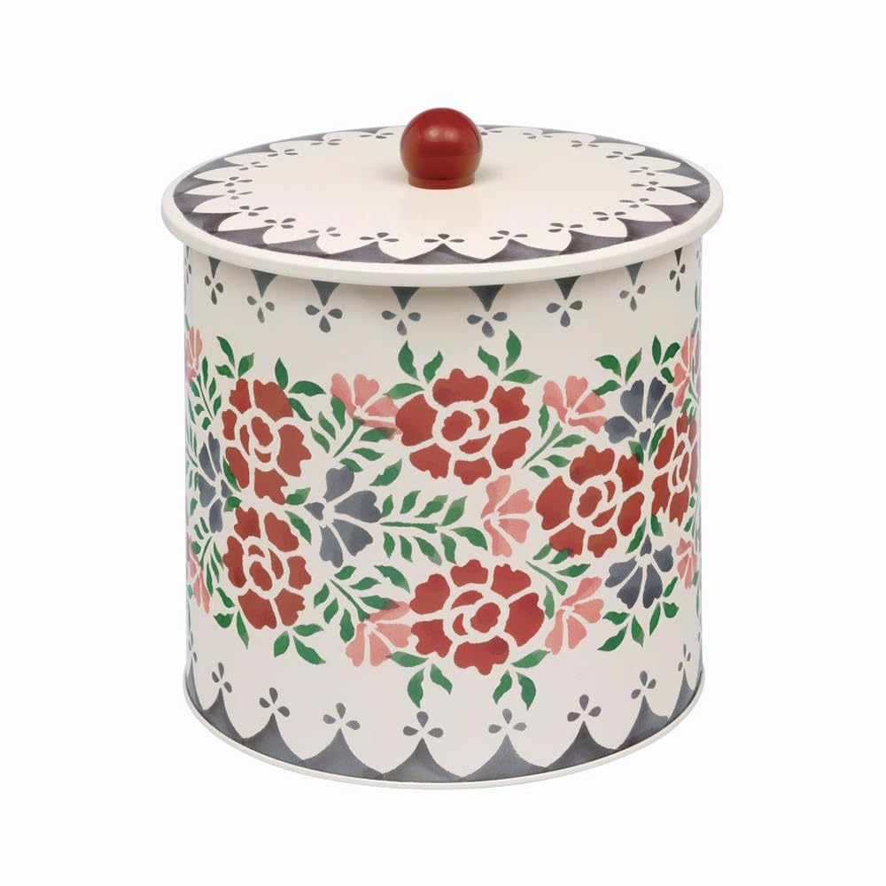 Elite tins Emma Bridgewater Antique Roses Medium Biscuit Barrel - 150(d) x 173mm