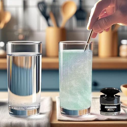 Miniatura 7 de Brew Glitter - Purpurina comestible para bebidas, cócteles, cerveza, adornar bebidas  Certificado Kosher y Halal  100% comestible y de grado