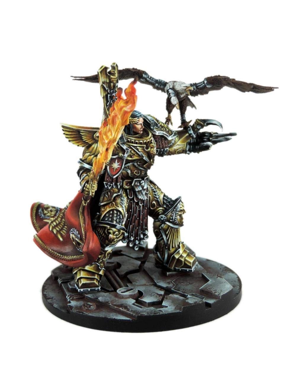 1/32 54Mm Caballero Celestial con Pájaro con Base 54Mm Kit De Miniatura De Figura De Resina Sin Ensamblar Sin Pintar