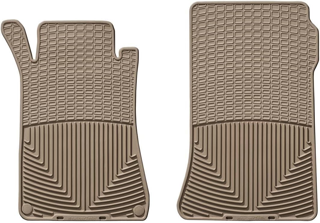 WeatherTech All-Weather Floor Mats for Mercedes CLK 55 AMG, CLK-Class, CLK 63 AMG - 1st Row (W112), Black
