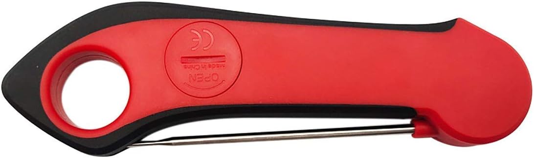 review Ergo Chef Digital Instant Read Meat Thermometer- Foldable Probe, Water-Resistant, Backlight, Indoor and Outdoor - Magnet, BBQ, Smoking, Grilling, Deep Fry, Baking & Liquids