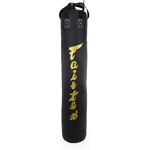 Fairtex HB6 6 Ft. Banana Bag Punching Bag for Muay Thai, Boxing, Kickboxing, MMA - 14.17" W x 70.87" H