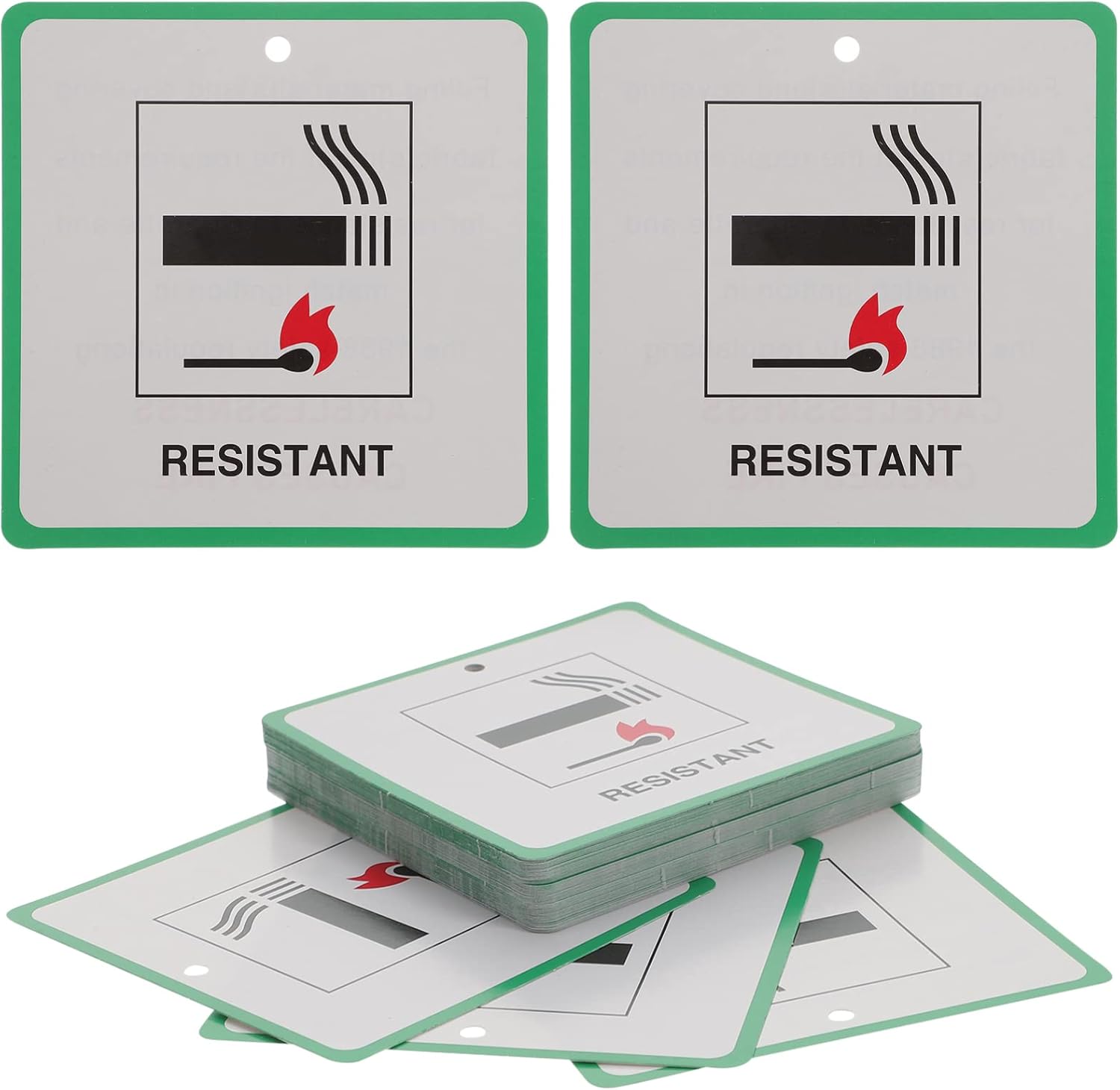 iplusmile 50pcs Furniture Fire Safety Label Fire Extinguisher Sign