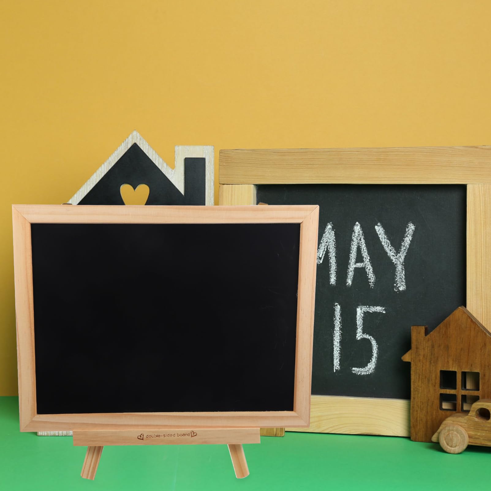 Doppelseitiges Magnetisches Whiteboard Abwischbare Schülerantworttafel Leichtes Multifunktionales Kinderkreidetafel Satz für Kinderzimmer und Schreibtisch