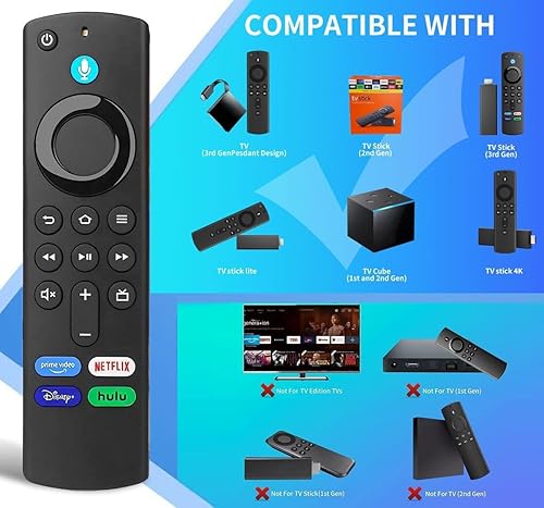 Miniatura 4 de Control remoto por voz de 3 generación L5B83G Stick TV, compatible con Smart TV de 23 generación, apto para televisores Cube de 1