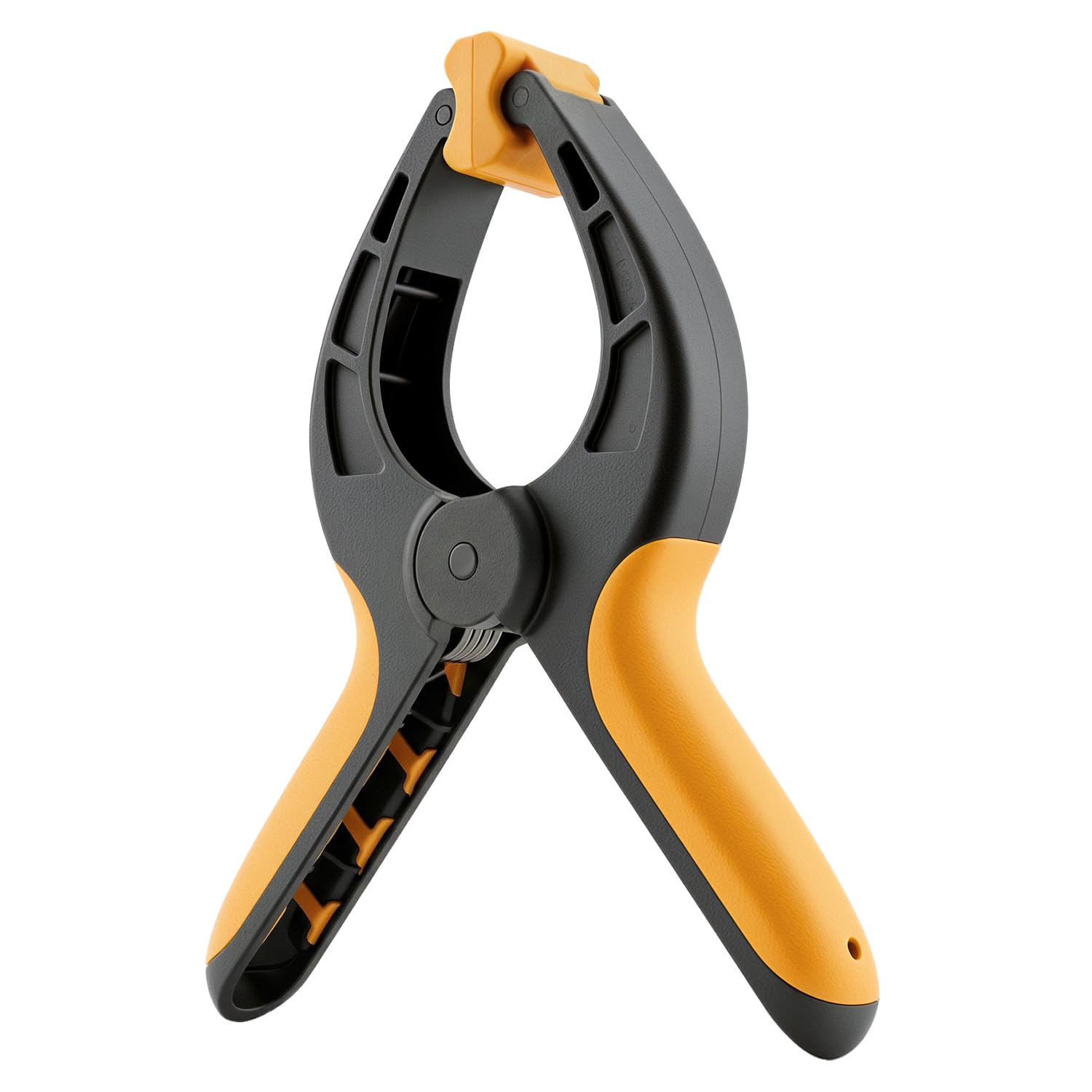 QWORK®® Lot de 8 Grandes Pince a Ressort 17CM, Envergure 70 mm, Force de Serrage 13 kg - Serre-Joints en Nylon Incassable