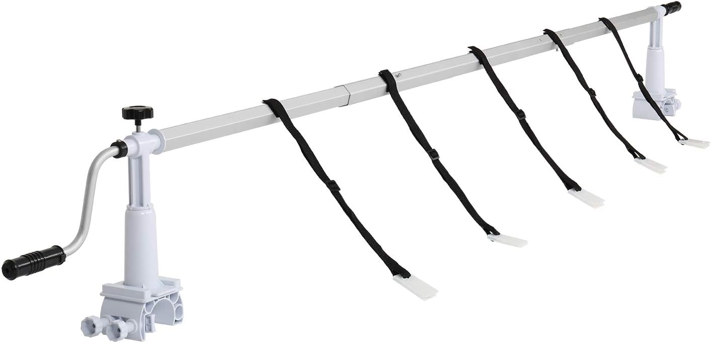Assembled VINGLI Pool Cover Reel with straps