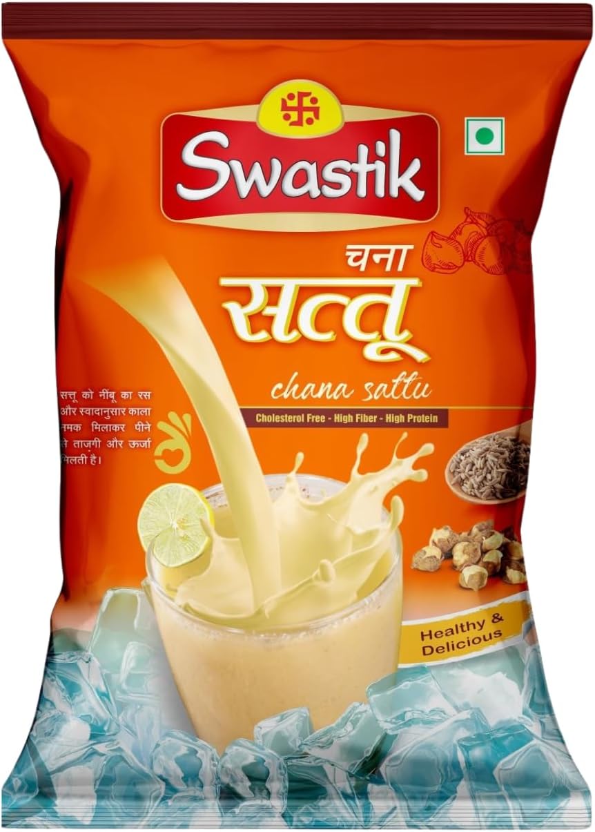 Swastik Pure & Tasty Refined Fibrous Sattu 2.5 Kg Healthy Breakfast Food