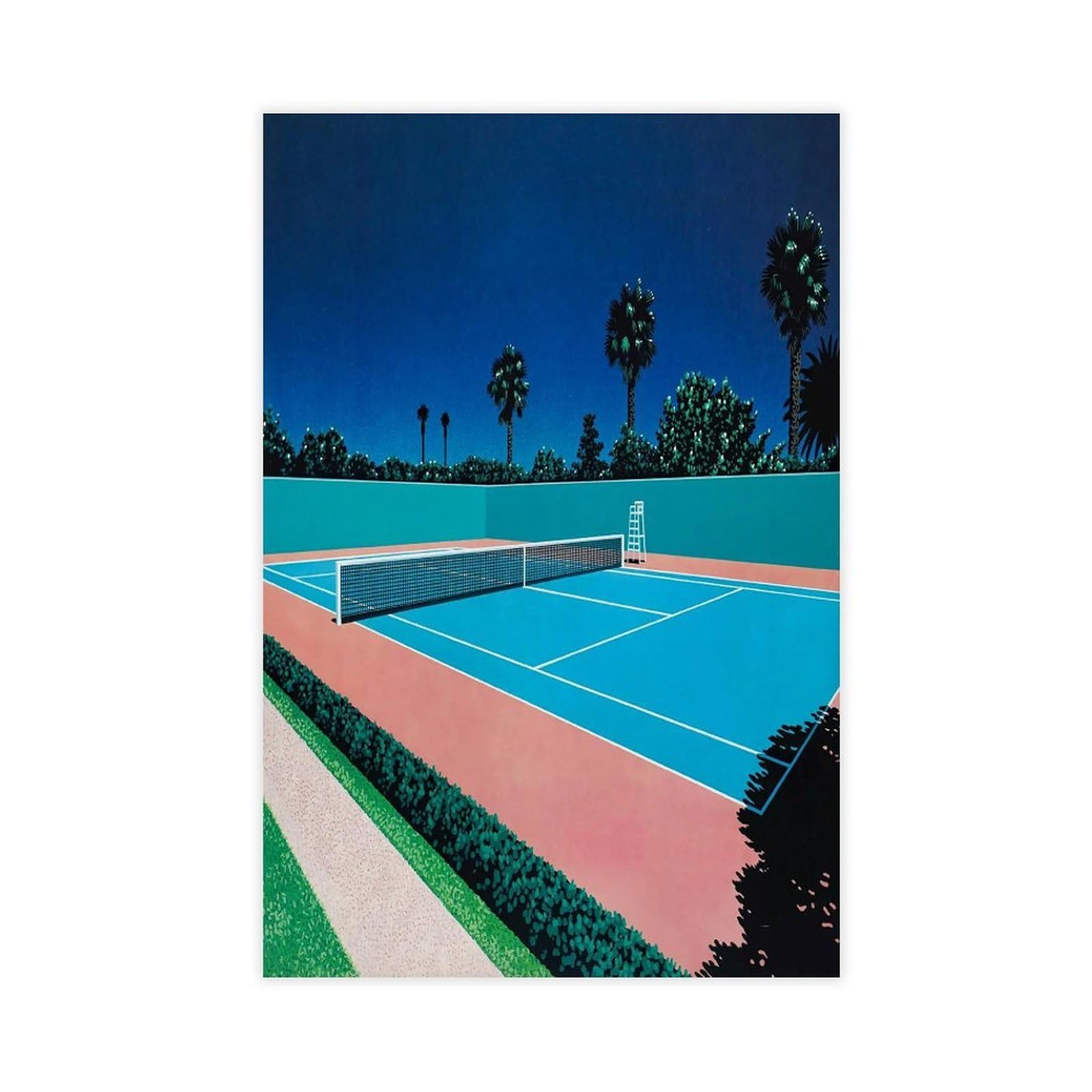JBGQGAG Hiroshi Nagai Art Canvas Poster Bedroom Decor Landscape Office Room Decor Gift 12x18inch(30x45cm)
