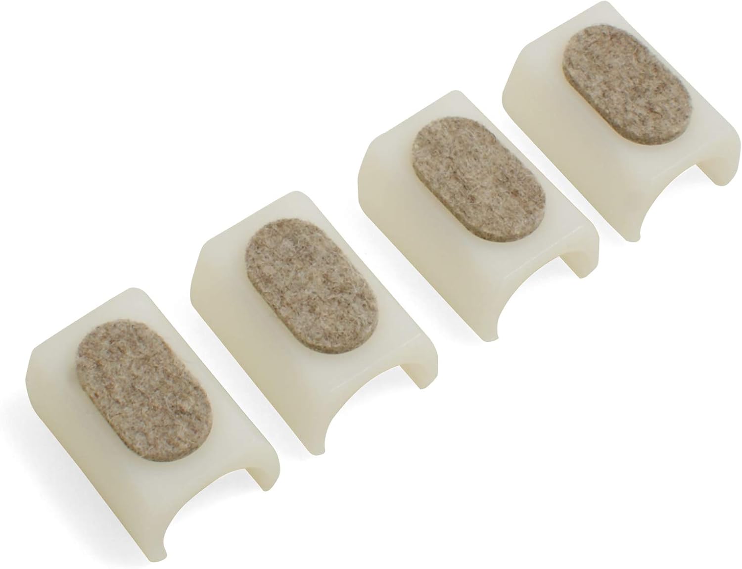 Design61 Felt Glides Set of 4 for Cantilever Chair Glides, Diameter 24