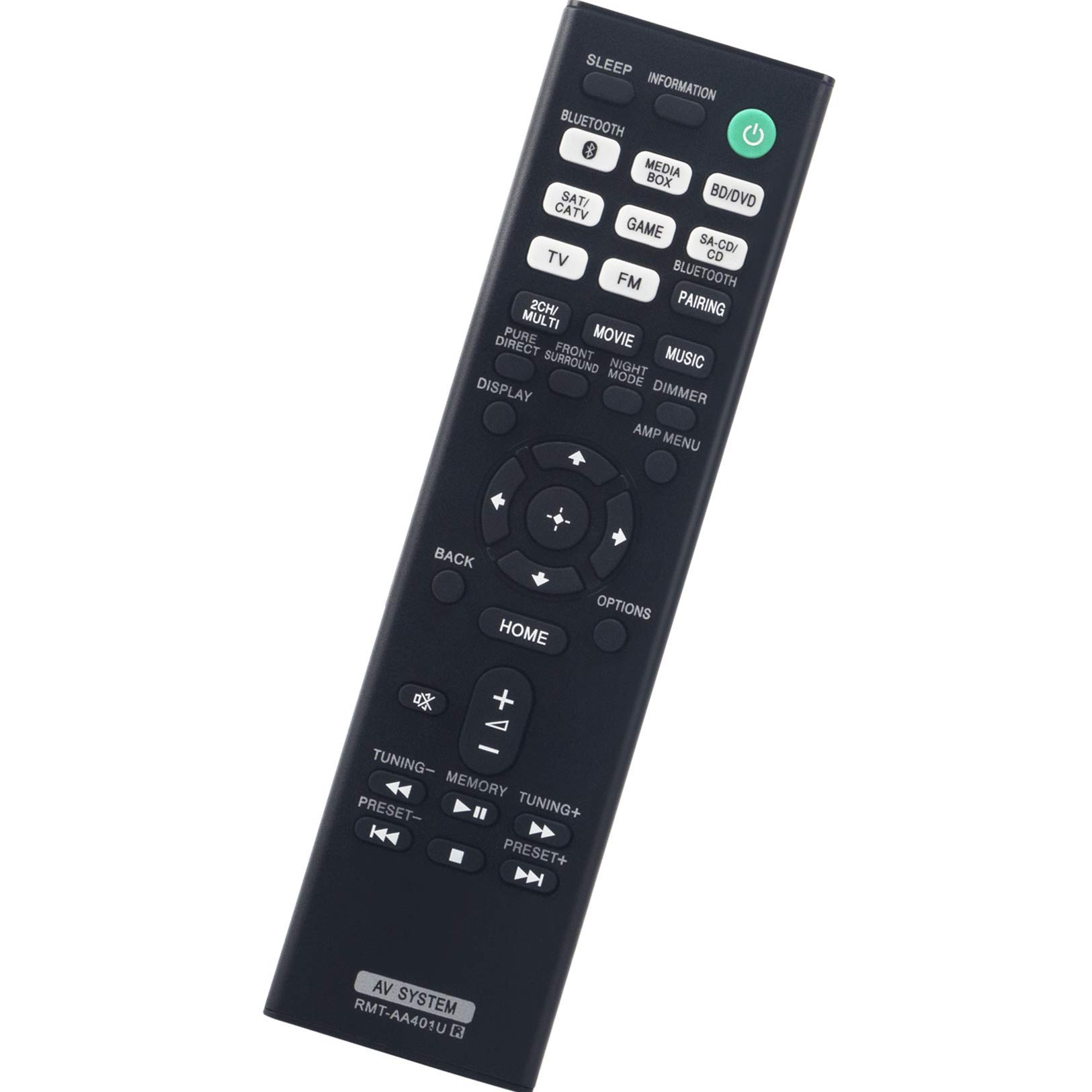 Amazon.com: RMT-AA401U Replacement Remote Control fit for Sony