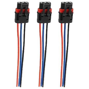 Pulse Bus Bar Power Plug Pigtail Connector for Polaris Ranger XP 1000 / RZR/Pro RS1 General 2018 2019 2020 2021 2022 2023 2024 2025 2026 Pulse Plug Bus Bar Harness Pigtail 3Pcs