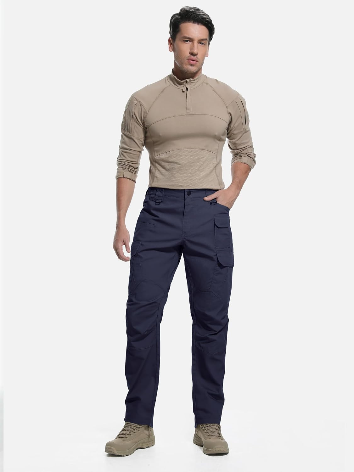 Tactical Pants for Men Ripstop Water Resistant Cargo Work Pants image 2