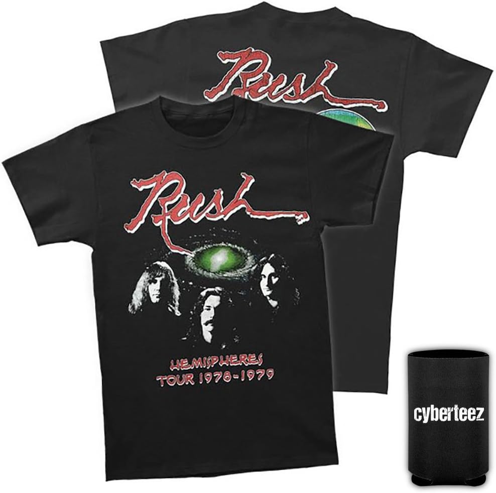 CyberteezRush Hemispheres Tour 1978 T-Shirt