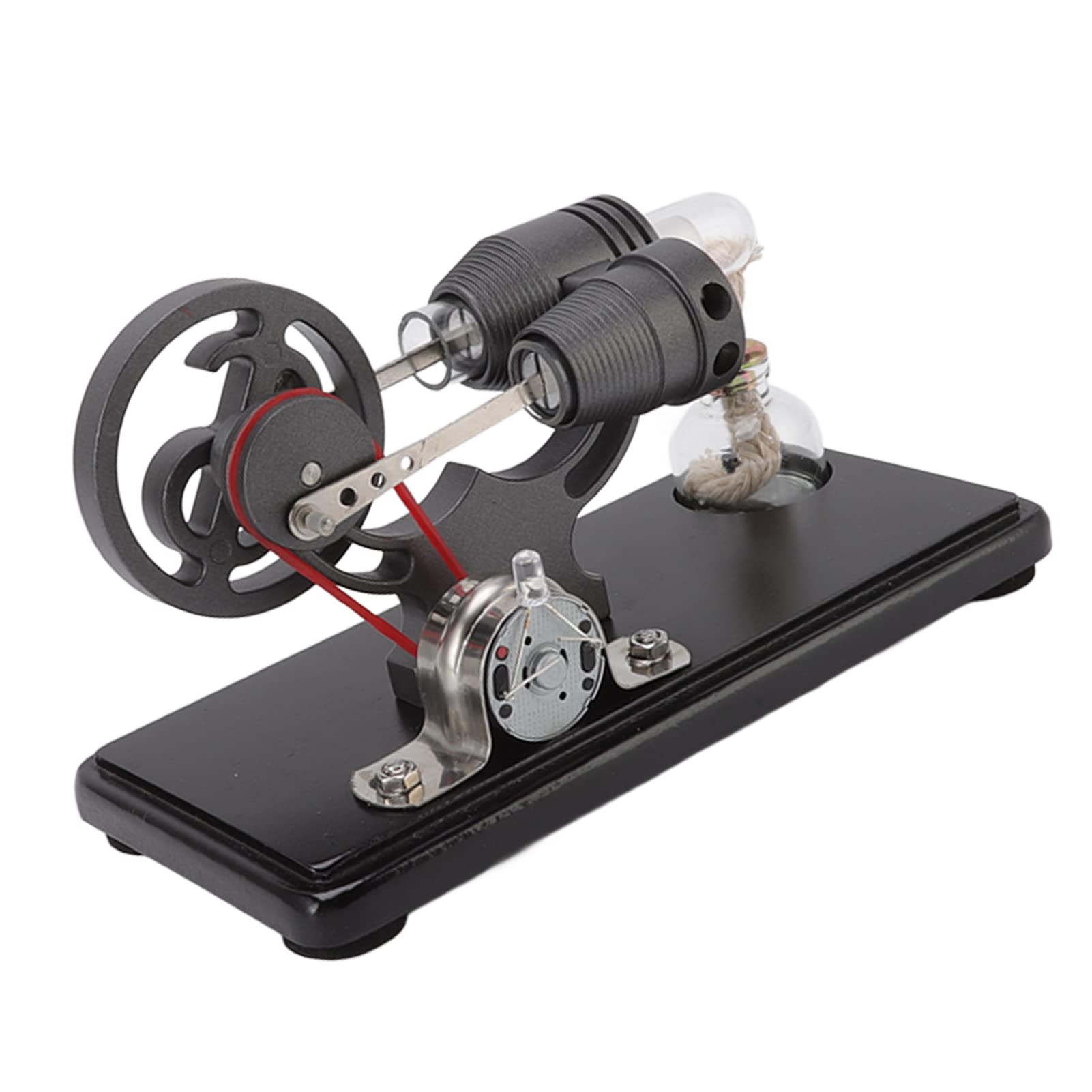 Srliya Maqueta de Motor Stirling, Dinámica de Flujo Experimental