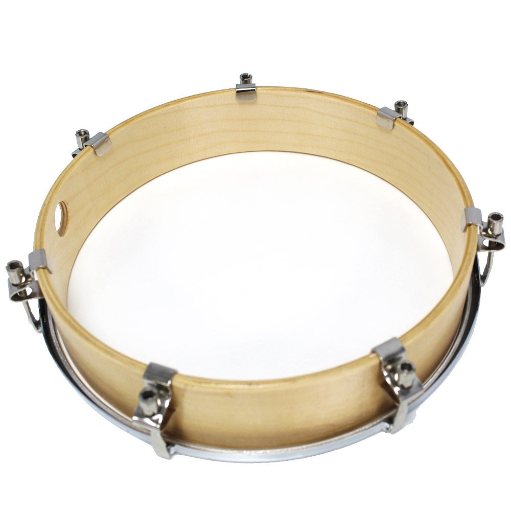Percussion Plus - Pandero (10 pulgadas, 25,4 cm)