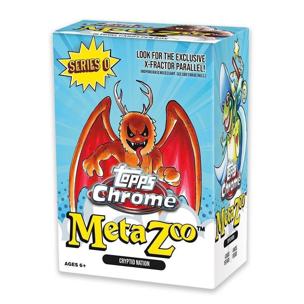 Amazon.com: MetaZoo Topps Chrome Series 0 Blaster Box : Toys & Games
