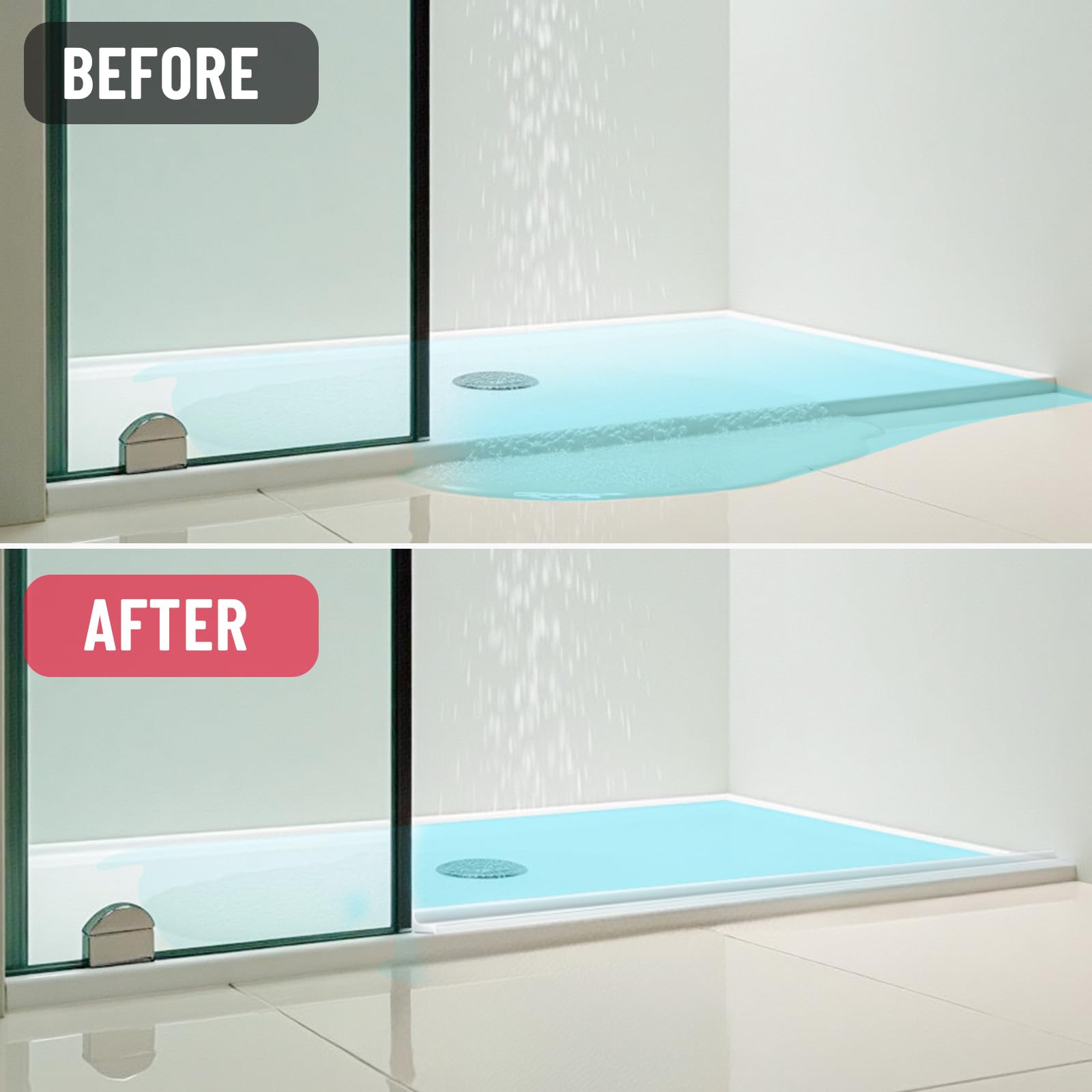 Shower Water Dam - Leak-Proof & Easy Install -3 Shower Water Dam - Leak-Proof & Easy Install -3