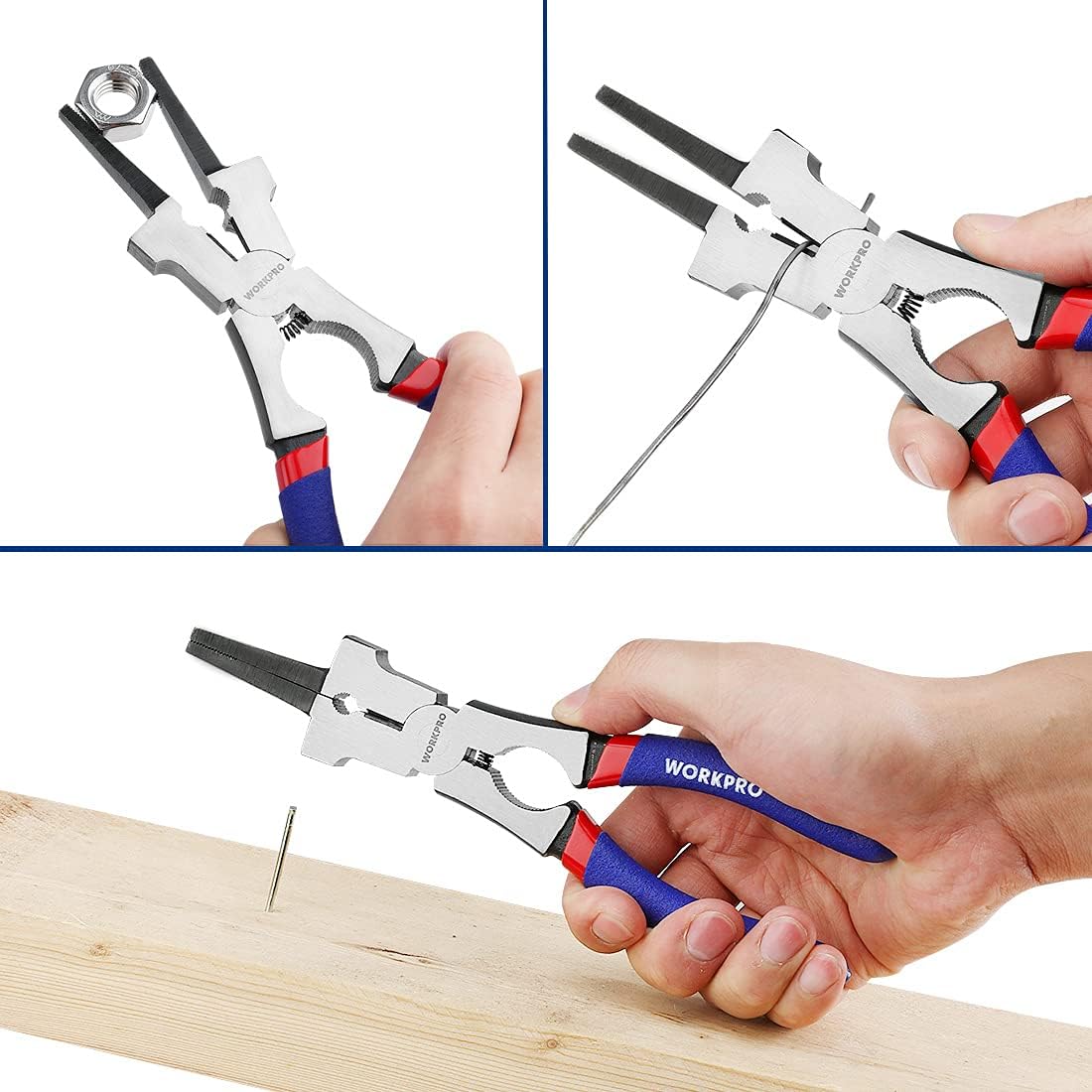 Pliers: 8” Welding + 8” Needle Nose