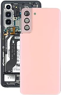 MDYH JBC para Samsung Galaxy S21+ 5G Tapa Trasera de batería con Tapa de Lente de cámara TTYHH (Color : Rosado)