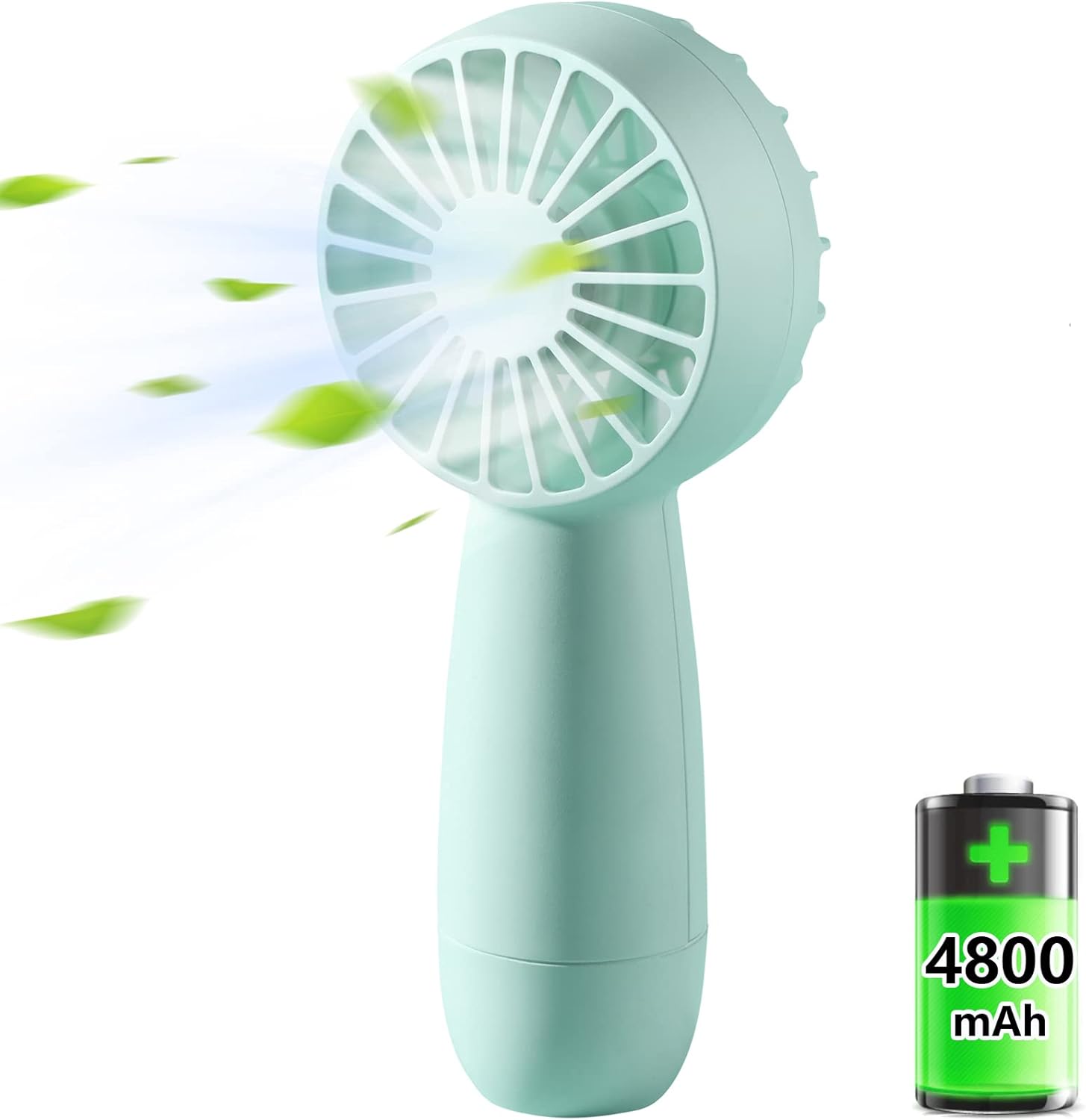 benpen HandHeld Fan Rechargeable Portable Hand Mini Battery Operated Personal Fans, Lightweight