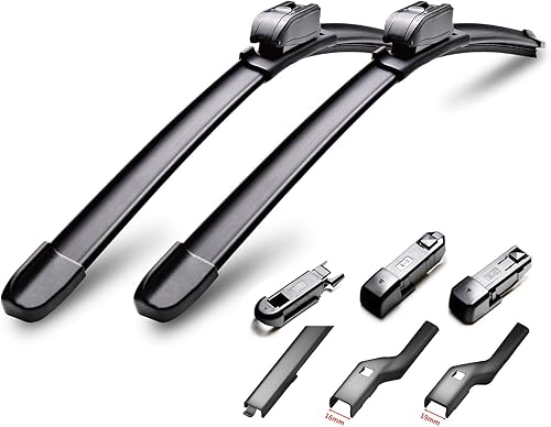 Miniatura 6 de Limpiaparabrisas de repuesto para Infiniti FX 2009-2010, Mazda CX-3 2016-2022, Toyota Highlander 2001-2007 (juego de 2)