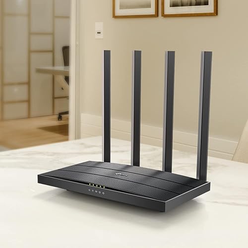 Vista 7 de TP-Link Router WiFi Gigabit AC1200 (Archer A6) - Router inalámbrico de Internet MU-MIMO de doble banda, 4 antenas, modo OneMesh y AP, cobertura
