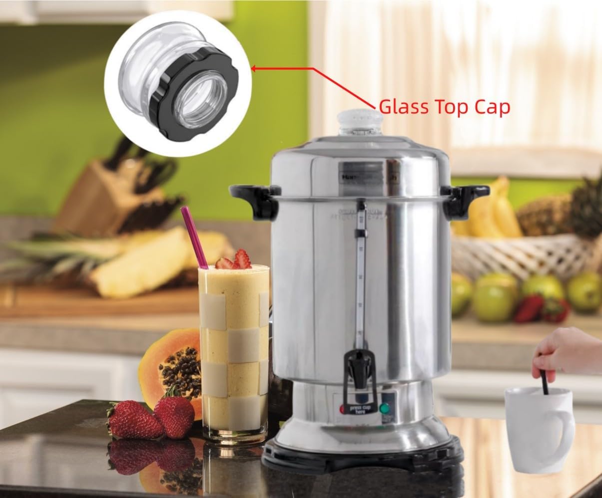 990044000 Coffeemaker Commercial Fill Cap Replacement, fit for Hamilton Beach Coffee Urn Models D50065 D50065A D50065B D50065C