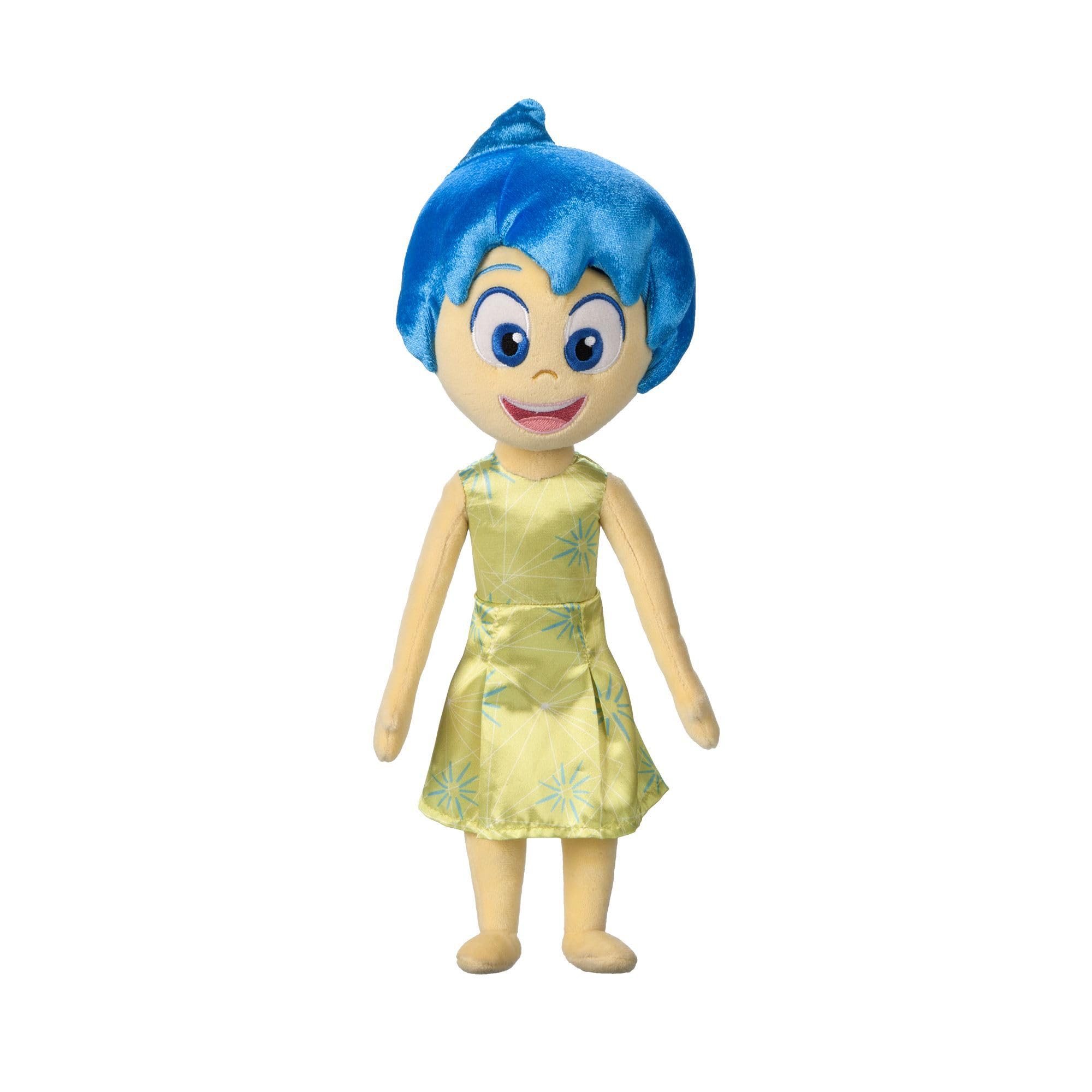 Disney Store Official Joy Soft Toy, Pixar's Inside Out 2, 38cm/15, Small Cuddly Plush Character, Suitable for Ages 0+