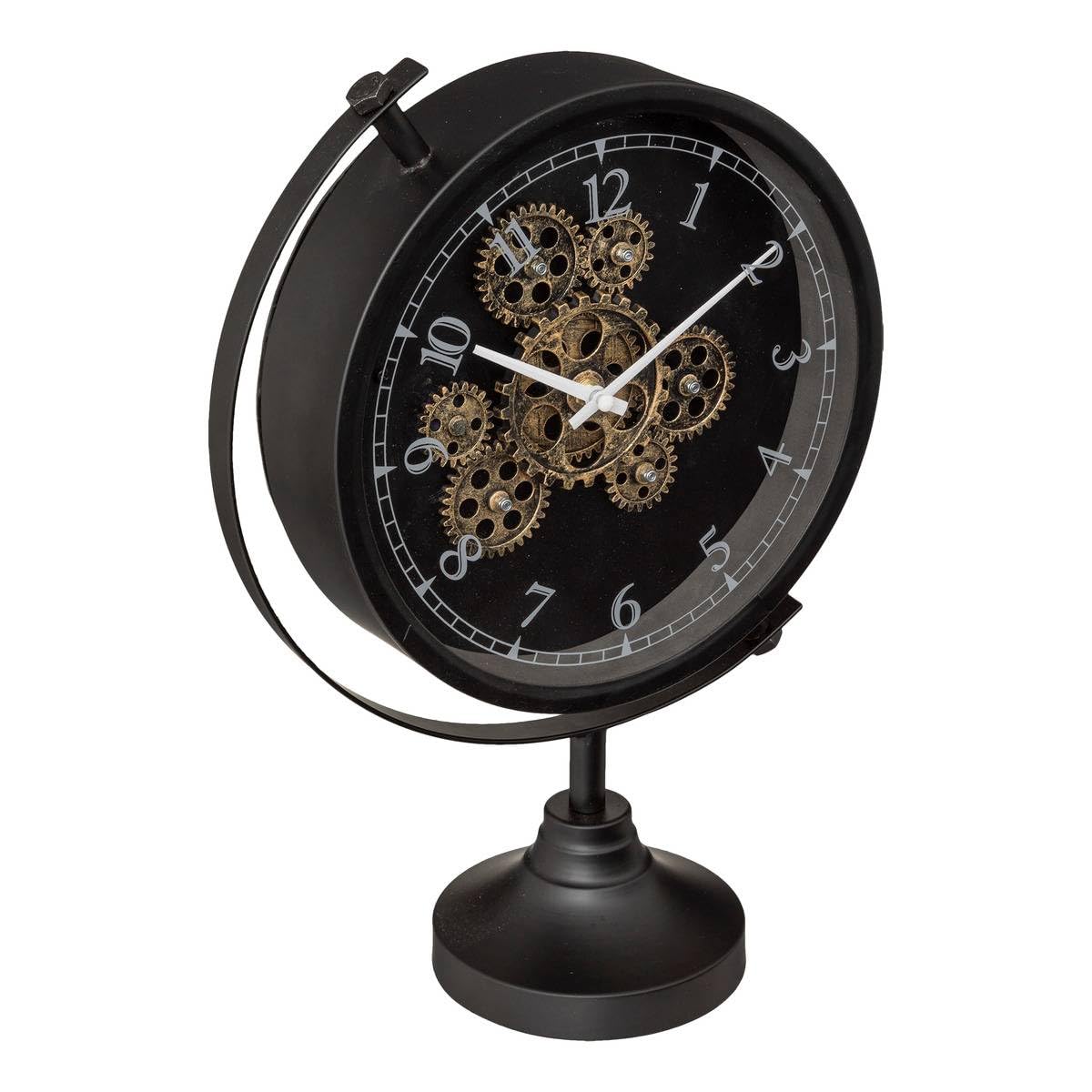 ATMOSPHERA CREATEUR D'INTERIEUR Horloge à Poser meca mely h40, Noir