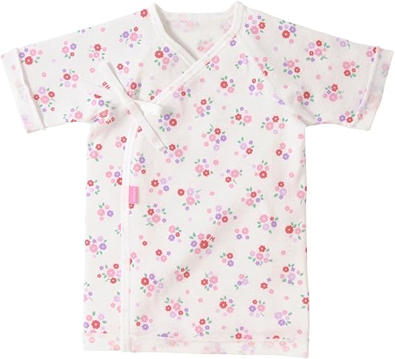 Amazon Co Jp ミキハウス ホットビスケッツ フライス素材 短肌着 70 2103 786 50cm ピンク 服 ファッション小物