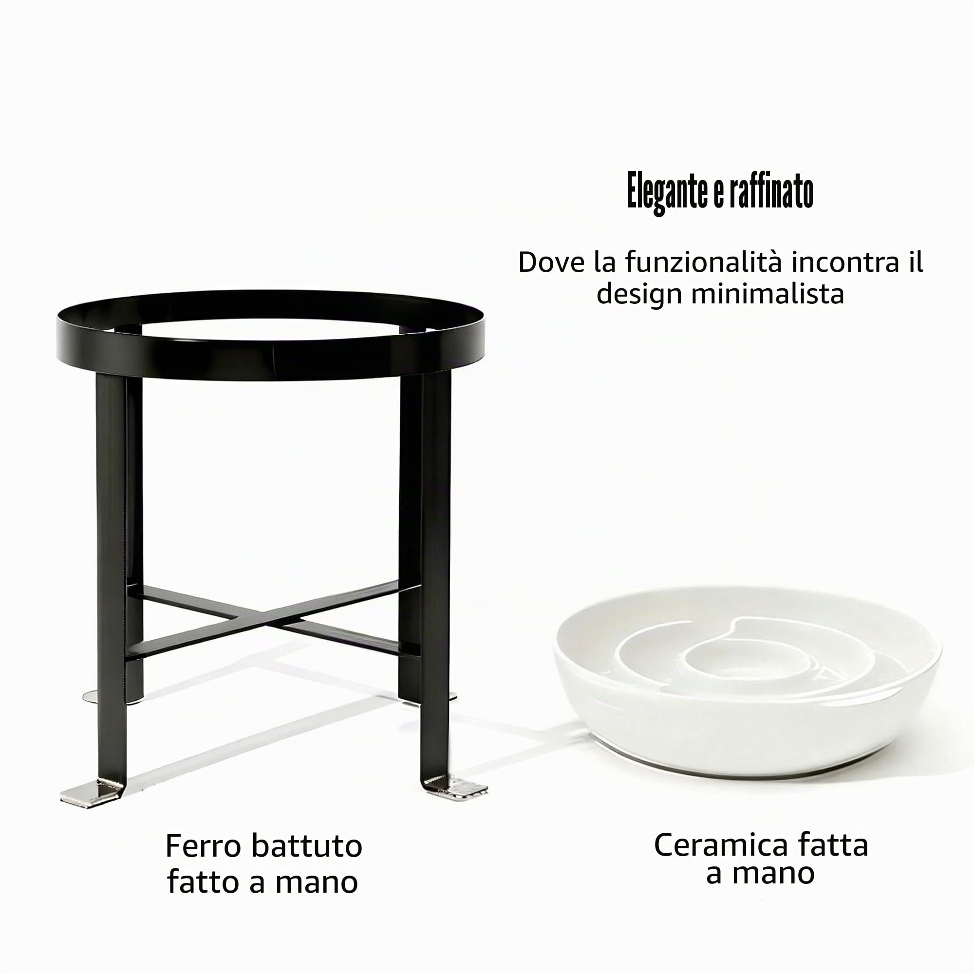 Ciotole per cani elevate, supporto per animali domestici, ciotole per cani rialzate, supporto per ciotola singola