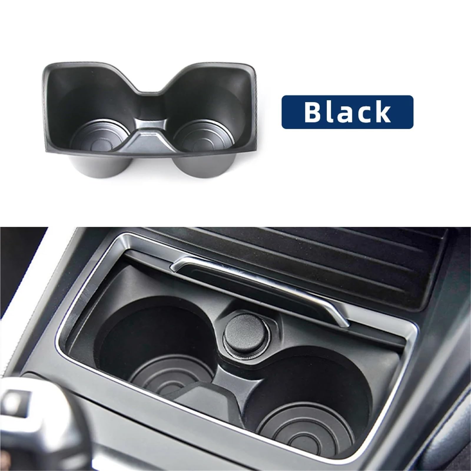Konsola Środkowa Uchwyt na kubek do przechowywania napojów w centrum samochodowym, pasujący do BMW serii 1, 2, F20, F21, F22, F23, F87, 228i, M235i 51169207321