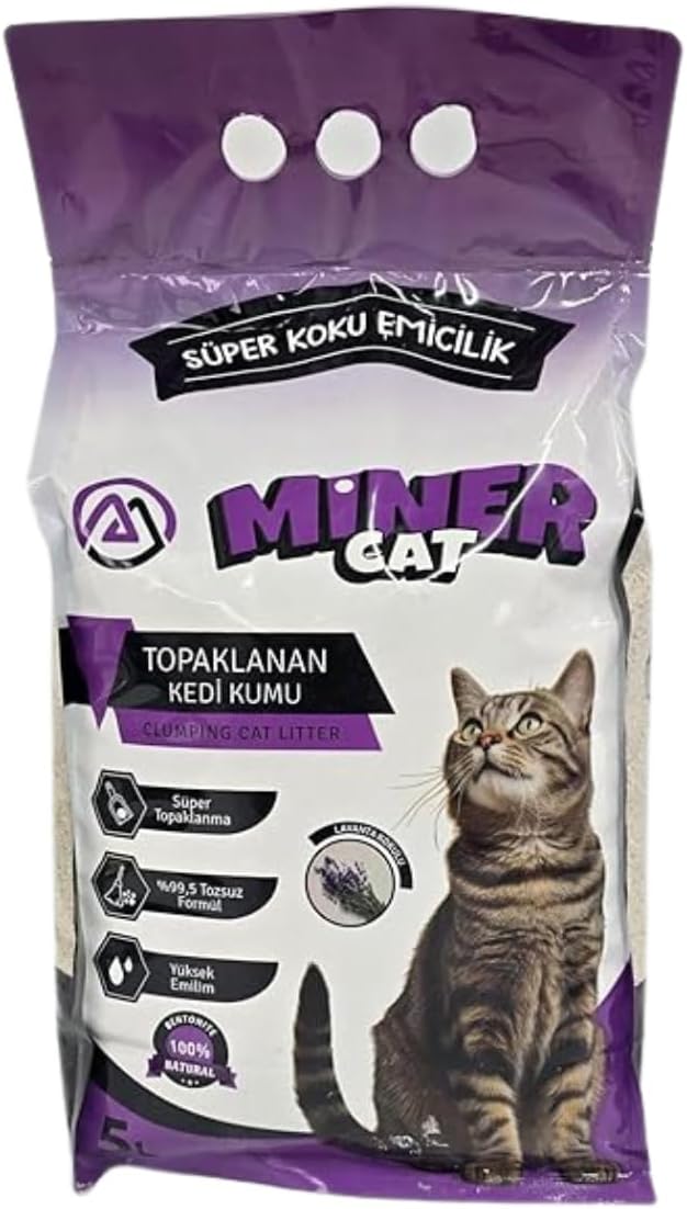 Lavanta Kokulu 5 Lt Kedi Kumu