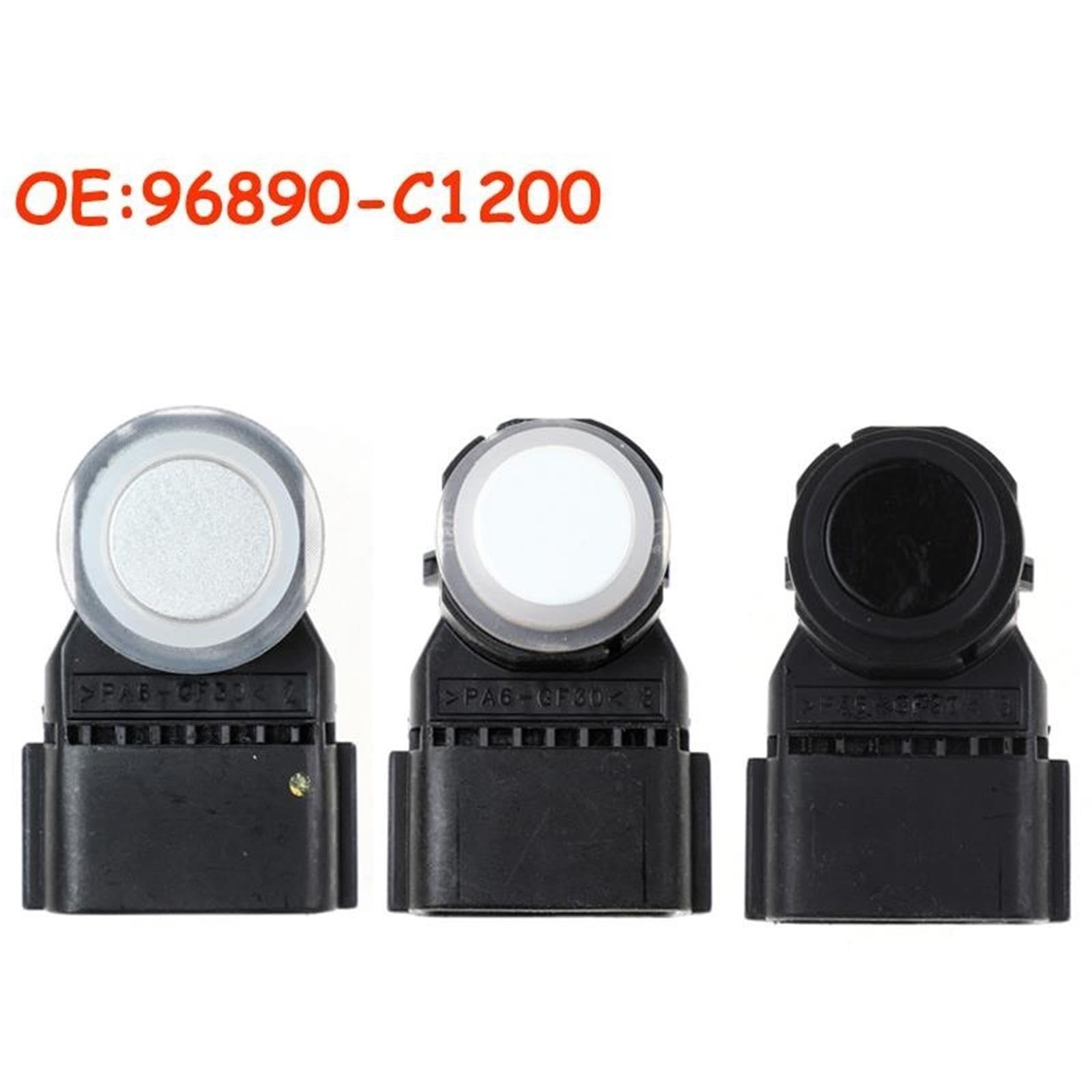 sensor de estacionamiento Sensor de aparcamiento PDC 96890-C1200 96890C1200 para Hyundai para Kia CEED 2016 reemplazar(Silver)
