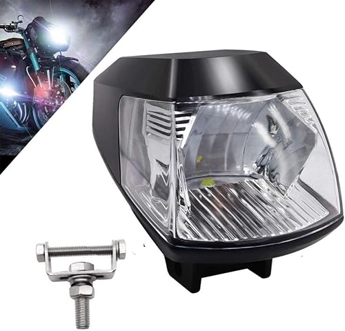 BUKERME Luces LED antiniebla DC9-85V para conducción de motocicleta, 20 vatios 6000 K, luces de trabajo LED blancas IP68 impermeables para