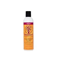 Vista 1 de Jessicurl, Confident Coils Styling Solution, Citrus Lavender, 8 Fl oz. Curl Cream for Humidity Control and Frizz Control, Curly Hair Products