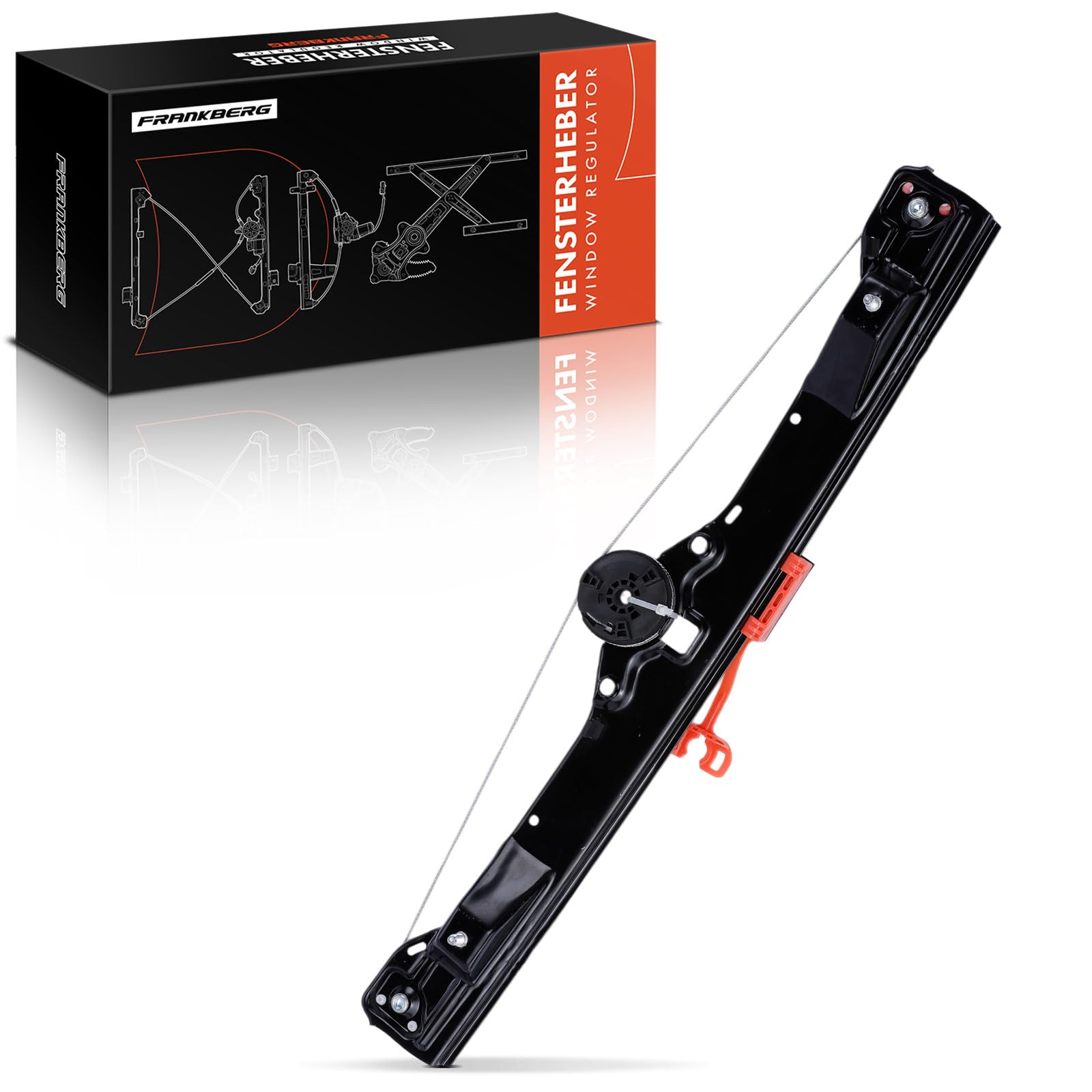 Frankberg Elevalunas delantero izquierdo Sin motor para Grande Punto Evo 199 2/3 puertas 2005-2020 51723318